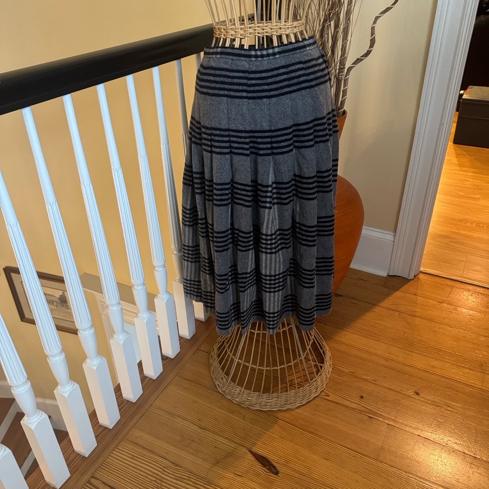 Gloria Sachs Salenew York Vintage Wool Plaid Skirt